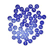 Numbered Labels, 50Pcs Livestock Ear Tags, Round Beehive Tags ABS Beekeeping Supplies Simple Design Easy Hanging for Animal Husbandry Breeding Farm Apiary Accessories (#1)