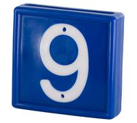 Numbered marking collar to slide onto the bracelet Kerbl N°6 (x10)