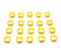 Numbered Pigeon Foot Band Rings 100 Pcs Breed Identification