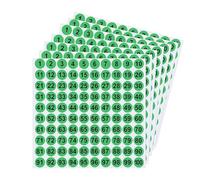 Numbered Sticker Labels - 26x26x1cm Sticker Organize Sticker For | 7x Consecutive Number Stickers | Round Tear Resistant Adhesive 1 To 100 For Tool Box