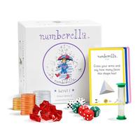 Numberella Deluxe Level 1 | Maths Games for Kids Ages 6-8 | KS1-KS2 Years 2-4 | Number Bonds & Times Tables | Data-Proven STEM Card Game | 2-5 Players | Maths Game for 7 Year Olds