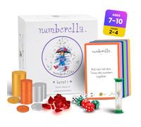 Numberella Deluxe Maths Board Game Level 1 | Ages 6-8 | Times Tables, KS1-2