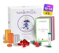 Numberella Deluxe Maths Board Game Level 3 | Ages 10-14 | Algebra, Geometry