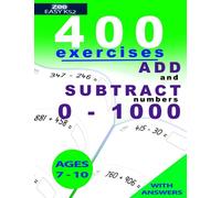 Numbers 0 - 1000 | QUICK MATHS | ADD and SUBTRACT | WITH ANSWERS for SELF-CHECK | Year 2 | Year 3 | Year 4 | KS1 | Zoo Easy KS1 | Easy KS1| Grade 3 | ... MATHS FOR YEAR 3 | YEAR 4 | YEAR 5 | YEAR 6)
