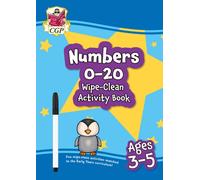 Numbers 0-20 Wipe-Clean Activity Book for Ages 3-5 (with pen)