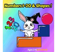 Numbers 1-20 & Shapes !: Fun Counting, Tracing & Coloring for Ages 2-6 (Little Hands Coloring Series)