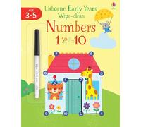Numbers 1 to 10 (Usborne Early Years Wipe-Clean)