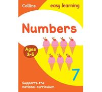 Numbers Ages 3-5: Ideal for Home Learning by Collins Easy Learning (English) Pap