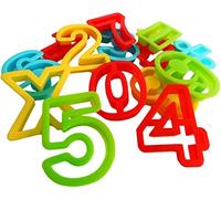 Numbers and Math Symbols Play Dough Cookie Cutter Shapes 15pcs 60mm