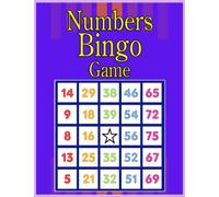 Numbers Bingo Game: Large Print Bingo Game Book, 100 Bingo