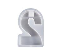 Numbers Candlestick Silicone Mold Holder Gypsum Resin Handmade Epoxy Resin Casting Home Desktop Decor Tealight Votive