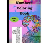 Numbers colouring book: KIDS BOOK