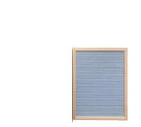 Numbers Decor Home Office Message Boards 1 Set Felt Letter Board Wooden Frame Changeable Symbols for School Home Office(Blue)