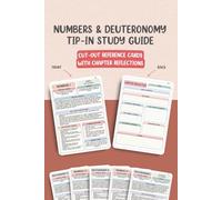 Numbers & Deuteronomy Chapter-by-Chapter Tip-In Bible Study Guide: Cut-Out Reference Cards with Chapter Reflections (Complete Chapter-by-Chapter Tip-In Bible Study Series)