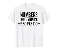 Numbers Don't Lie People Do Accounting Funny Accountant T-Shirt