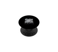 Numbers Don't Negotiate Engineer Math Blueprint PopSockets Adhesive PopGrip