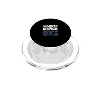 Numbers Dont Negotiate Engineer PopSockets PopGrip for MagSafe