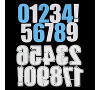 Numbers & Exclamation Mark Metal Cutting Dies, 3.5 cm Die Size Numerals, Card Making, Stencil, Scrapbooking, Paper Crafts, Number Dies, E5