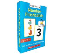 Numbers flashcards for ages 3-5: perfect for home learning. With free printable number posters (Scholastic First Learning)