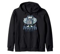 Numbers, Logic, and Endless Possibilities. Math is fun. Zip Hoodie