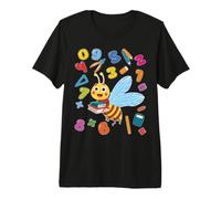 Numbers Math Day Back School Kids Number Day bee Costume Premium T-Shirt