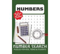 Numbers Only Search Puzzle Book: Number Searches with Easy to Read Print on Numbers, Multiple Digit Numbers, Random Numbers and More | 6 x 9 inches, ... Gift for vacation, Holidays and Free Times.
