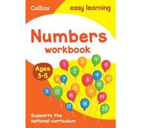 Numbers Workbook Ages 3-5 Collins Easy Learning Paperback HarperC