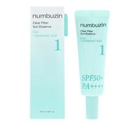 numbuzin No.1 Sunscreen | Clear Filter Sun Essence | No White Cast, Hydrating, Moisturizing, Cools Down, Light Finish | 50ml