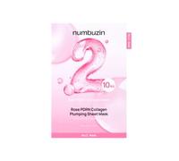 numbuzin - No.2 Rose PDRN Collagen Plumping Sheet Mask 10pcs Set 33ml x 10 sheets