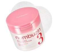 numbuzin No.3 Bifida Bakuchiol Exfoliating Toner Pads - PHA + LHA Pore Care, Dual-Sided Pads for Blackheads & Whiteheads, Gentle for Sensitive Skin, 6.42 fl oz