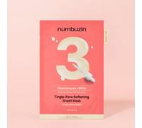 numbuzin - No. 3 Tingle-Pore Softening Sheet Mask 1 sheet 2025 Version - 27ml x 1 sheet