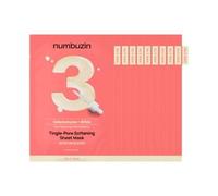 numbuzin - No. 3 Tingle-Pore Softening Sheet Mask Set 10 sheets 2025 Version - 27ml x 10 sheets