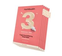 numbuzin Leaf Mask No. 3 | 5 Sheets | Pore Firming Face Mask | Pore Reducing Face Mask | Skin Smoothing Face Mask with Bifidax | Moisturises, Smooths Rough Skin