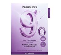 Numbuzin No.9 NAD Bio Full Face Pack Sheet (Pack of 4)