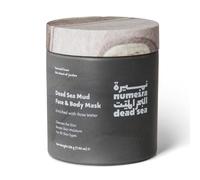 Numeira Dead Sea Mud Mask, Mineral-Rich Clay Face Mask, Rose Water 225 g