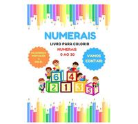 NUMERAIS: LIVRO PARA COLORIR