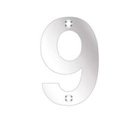 Numerals No 6 & 9-75mm - Polished Stainless