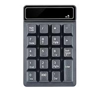 Numeric Keypad for Laptop - USB - Tab Key Feature - Full Size 20 Keys - Big Print Letters - Silent X Type Scissor Keys