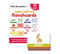 Numerical Cards for Children | Interactive Vocabulary Study, Italian Mathematics Bilingual Cards for Children | for and Girls from 1 Year Old Kindergarten Kindergarten Travel in Car