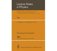 Numerical Combustion: Proceedings of the Third International Conference on Numerical Combustion Held in Juan les Pins, Antibes, May 23-26, 1989: 351 (Lecture Notes in Physics, 351)