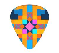 numerical jigsaw puzzle Patterned guitar picks - (thin/medium/thick) free to choose, suitable for all kinds of string instruments,
