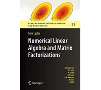 Numerical Linear Algebra and Matrix Factorizations: 22 (Texts in Computational Science and Engineering, 22)
