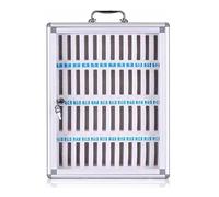 Numerical Lock Mobile Phone Cabinet, Wall Key Aluminum Alloy Lockbox with Handle, Secure Storage for Exams and Work Environments, Durable & Convenient Solution