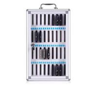 Numerical Lock Mobile Phone Cabinet with Wall Key, Aluminum Alloy, Secure Handle, Ideal for Exam and Work Environments, Cell Phone Storage Solution