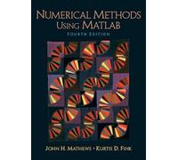 Numerical Methods Using Matlab