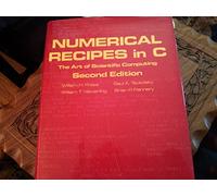 Numerical Recipes in C: The Art of Scientific Computing (Numerical Recipes in C book set)
