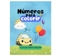 Números Para Colorir: Livro de Colorir Infantil