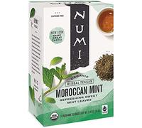 Pack of 1 x Numi Tea Moroccan Mint - Caffeine Free - 18 Bags