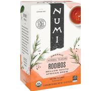 Numi Organic Tea Rooibos, 18 Count Box of Tea Bags, Herbal Teasan