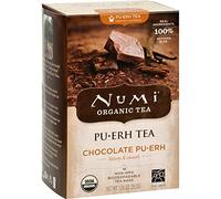 Numi Tea Organic Chocolate Pu-Erh - 16 Bag (Pack of 6)